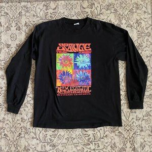 Vintage Sponge Wax Ecstatic 1996 Black Tour Long Sleeve Shirt XL